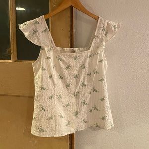 Daniel Cremieux white floral set